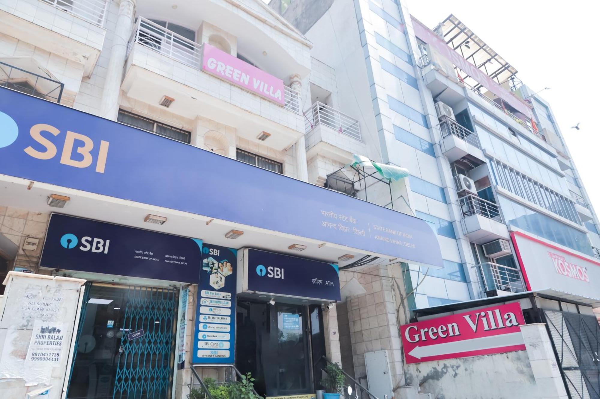 Hotel Green Villa - Near Anand Vihar Station New Delhi Bagian luar foto